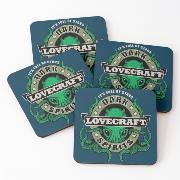 Item preview, Lovecraft Dark Spirits - dark print designed and sold by Rebekah Bennington.