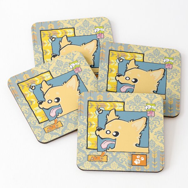Item preview, Chihuahua - Long Hair - Cream (Collage) designed and sold by TheChicken.