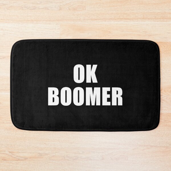 Item preview, OK Boomer (Black) designed and sold by quoteedesigns.