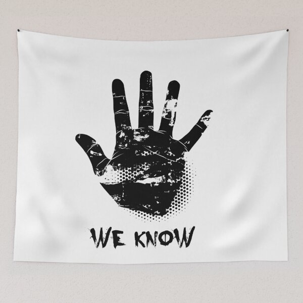 Item preview, We Know !!!! designed and sold by Nora Gad.