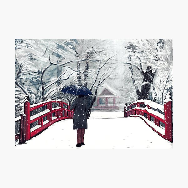 Item preview, Footprints in Snow designed and sold by ErinNicholls.