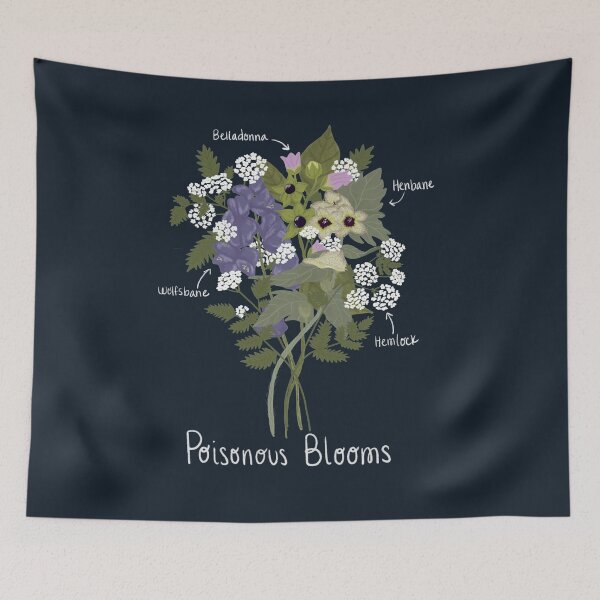 Item preview, Poisonous Blooms  designed and sold by Katie Nelson.