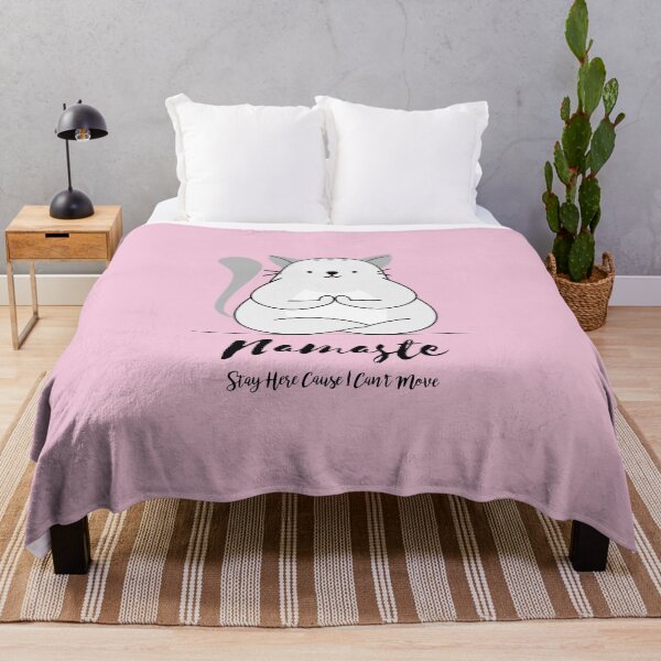Item preview, Namaste Here Cause I can't Move Cats Design designed and sold by danielliamgill.
