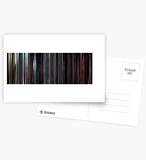 Moviebarcode: 2001: A Space Odyssey (1968) Postkarten