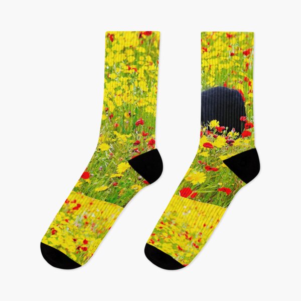 Item preview, Dog in the Flowers designed and sold by Terri Waters Photography & Design.