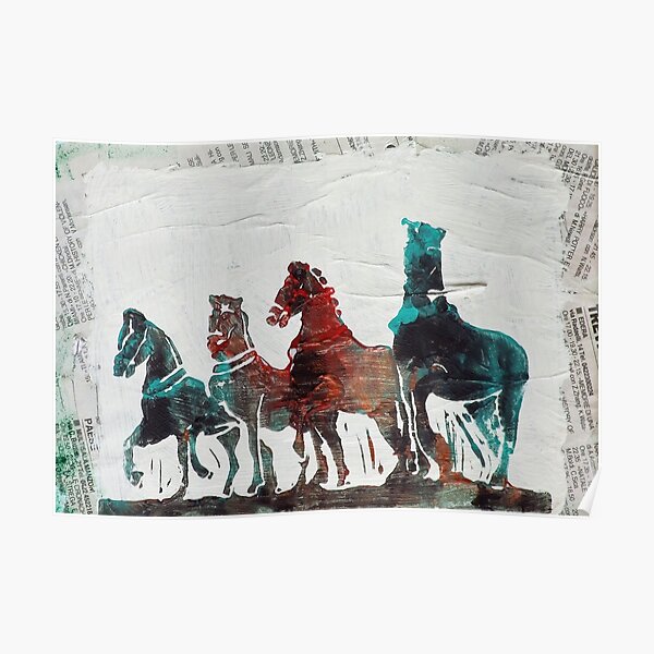 Triumphal Quadriga - Venice, Italy Poster