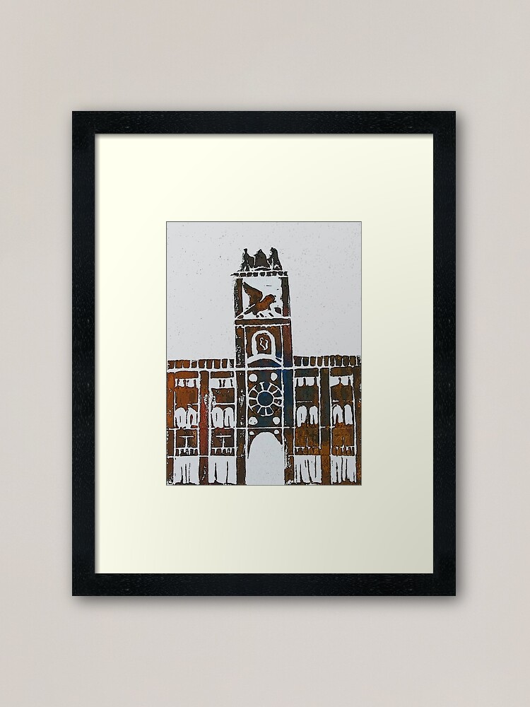 Alternate view of Clock Tower - Venice, Italy Framed Art Print