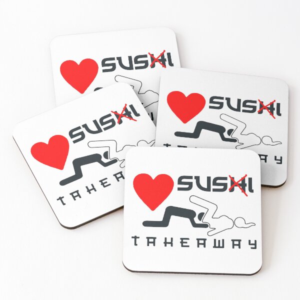 Item preview, Love Sushi; Love Susi;  designed and sold by StickerApe.