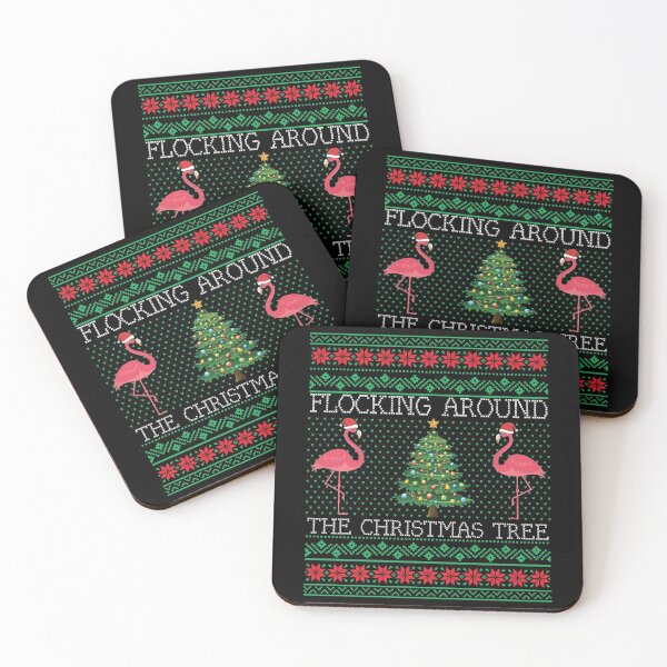 Item preview, Funny Christmas Flamingo Ugly Christmas Sweater designed and sold by mrsmitful.