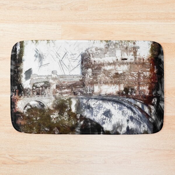 Item preview, Castel Saint'Angelo with Paint Effects designed and sold by Bubblepoor.