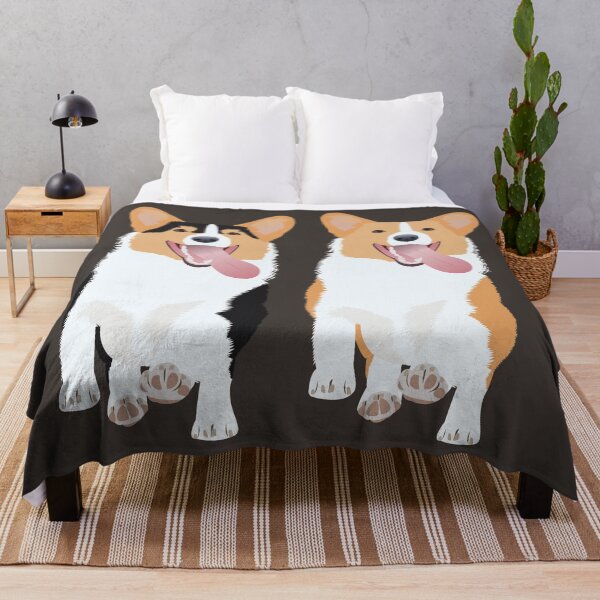 Item preview, Corgi Friends Running Together designed and sold by KCPetPortraits.