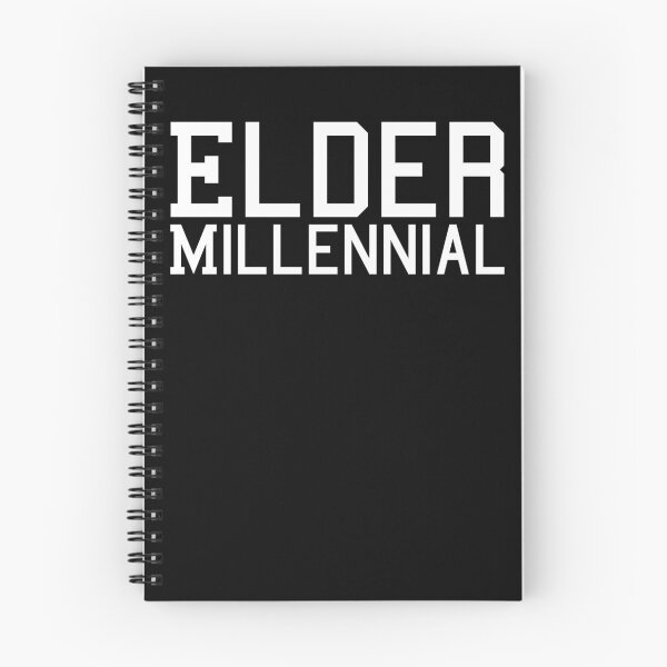Item preview, Elder Millennial White Text designed and sold by gingerlouls.