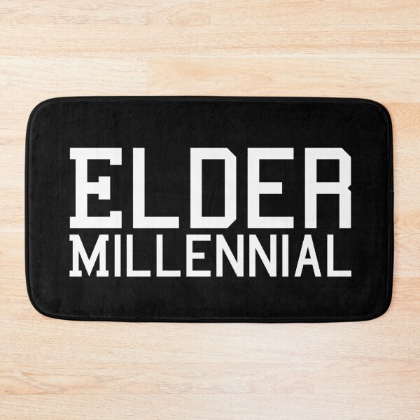 Item preview, Elder Millennial White Text designed and sold by gingerlouls.