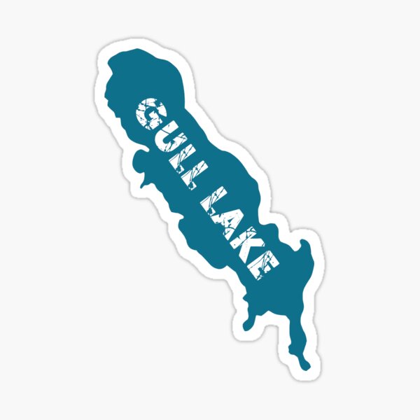 Gull Lake Michigan  Sticker