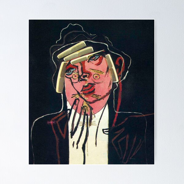 Aperçu de l'œuvre Le beau boucher-Francis Picabia créée et vendue par LexBauer.
