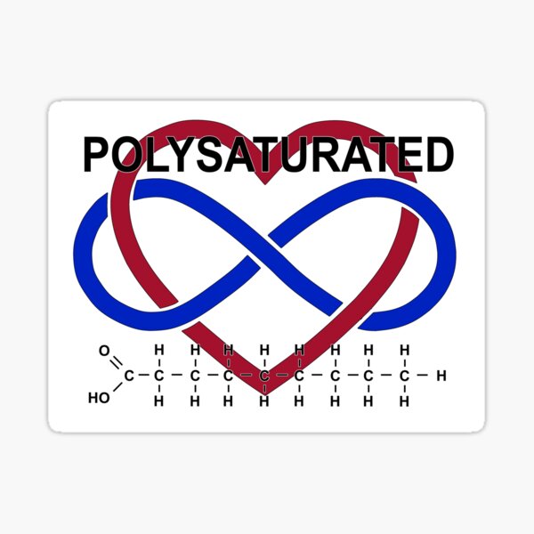 Polysaturated Sticker
