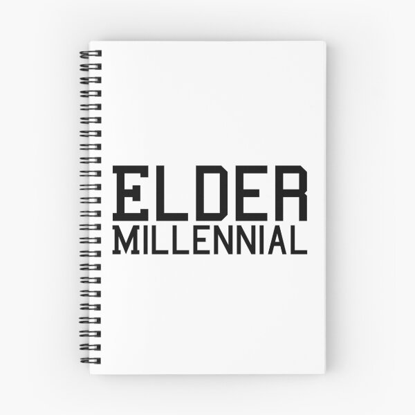 Item preview, Elder Millennial - Black Text designed and sold by gingerlouls.