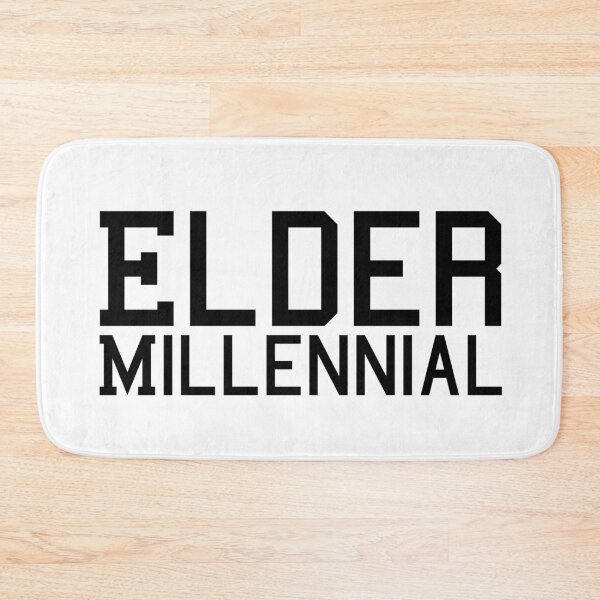 Item preview, Elder Millennial - Black Text designed and sold by gingerlouls.