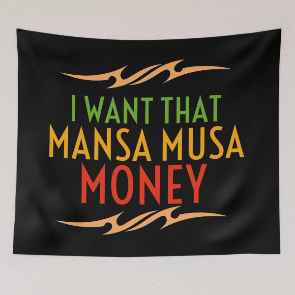Item preview, I Want That Mansa Money  designed and sold by Hodari-Styles.