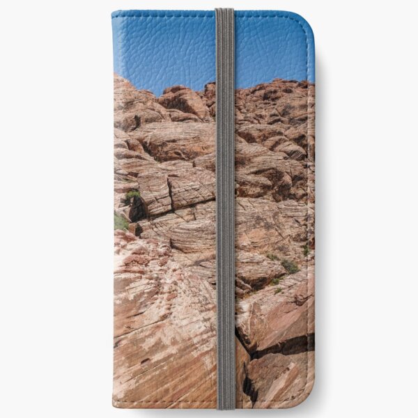 Incredible mountains of Red Rock Canyon - national conservation area iPhone Wallet