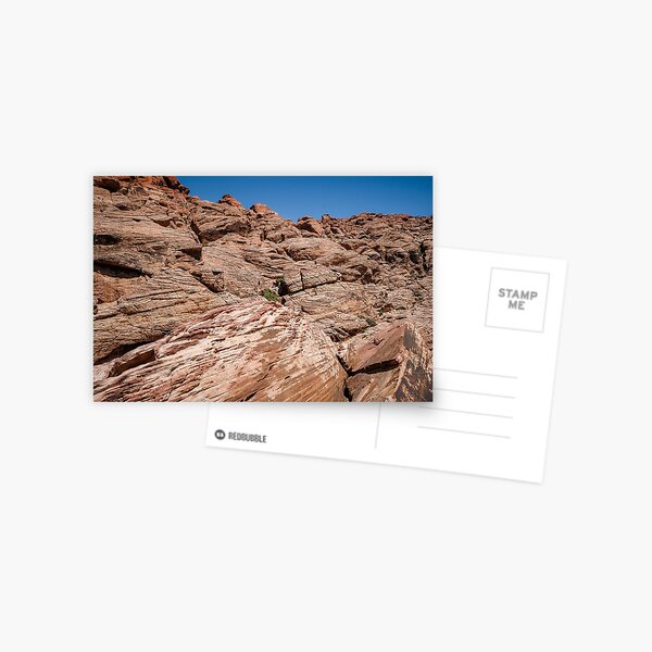 Incredible mountains of Red Rock Canyon - national conservation area Postcard