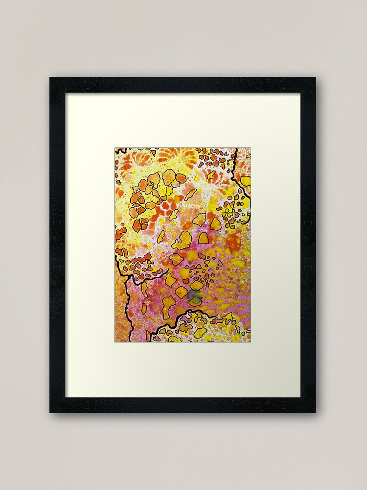 Alternate view of 9, Inset B Framed Art Print