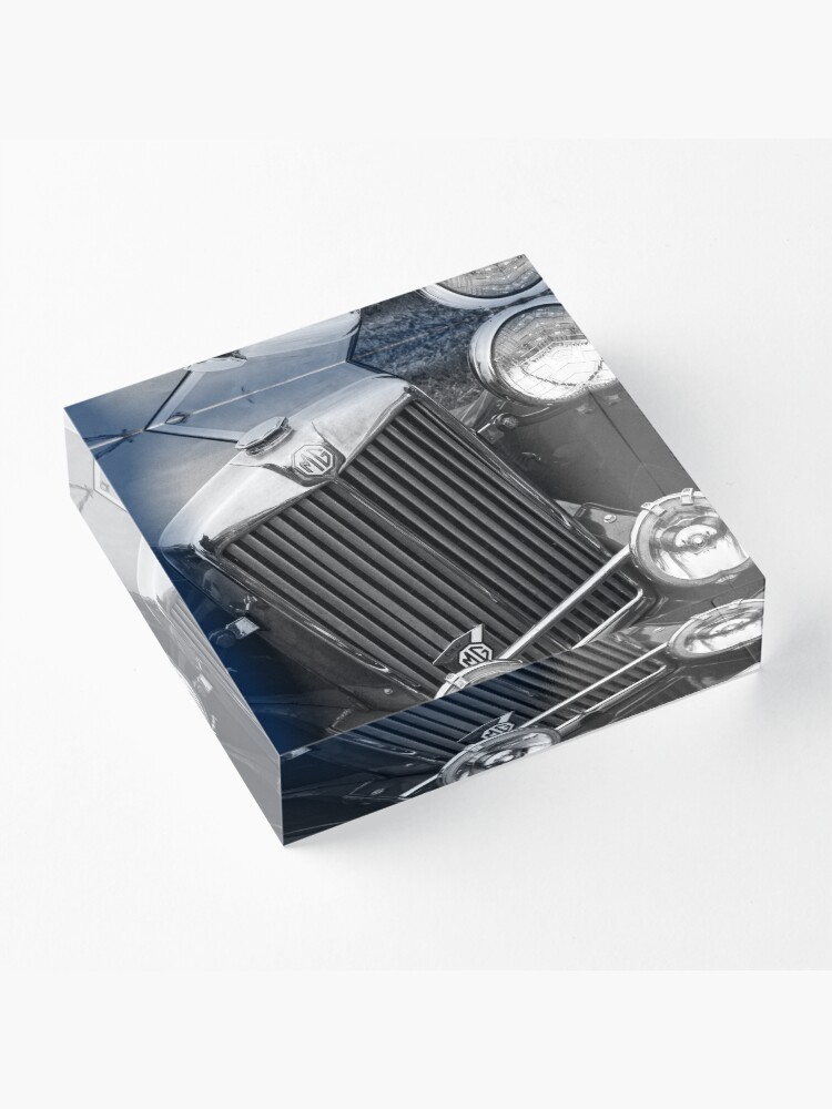 Alternate view of Classic MG Type T Sports Car Acrylic Block