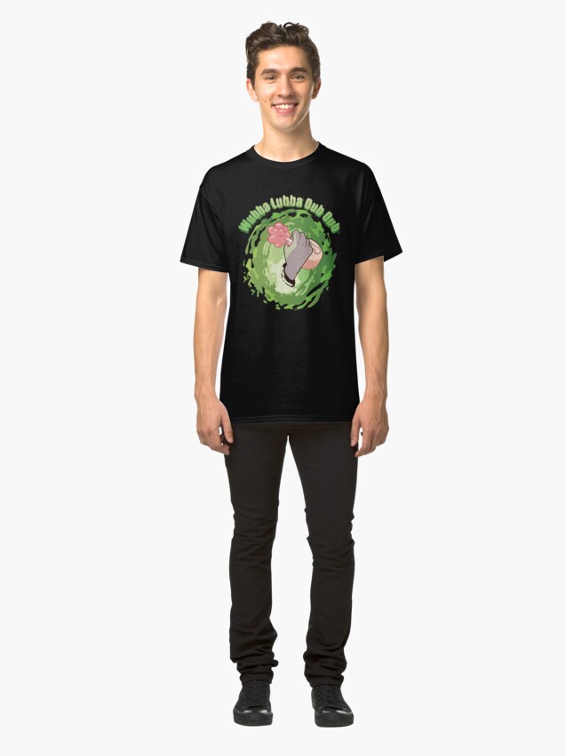 Alternate view of Wubba Lubba Dub Dub Plumbus Classic T-Shirt