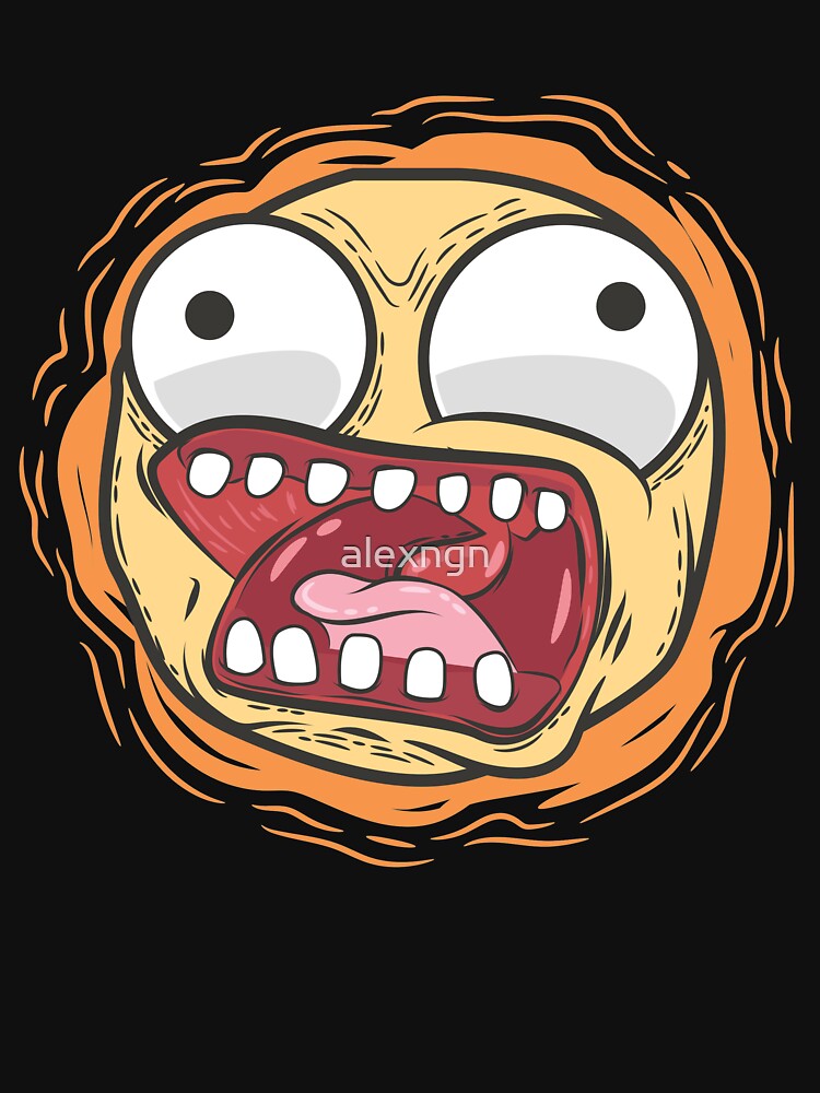 Screaming Sun Earth by alexngn