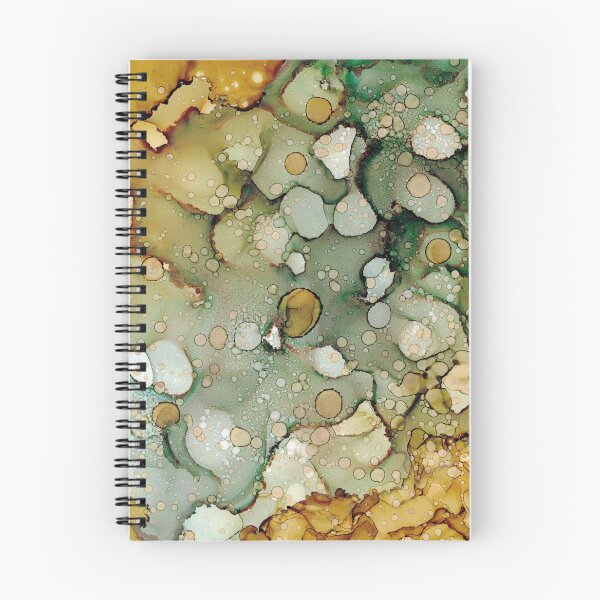Item preview, Olive You:Original Abstract Alcohol Ink Painting designed and sold by herzart.
