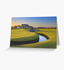 Old Course St Andrews Greeting Card