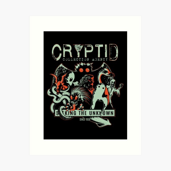 Cryptid Collections Art Print