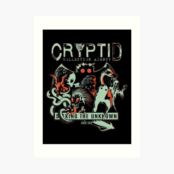 Cryptid Collections Art Print
