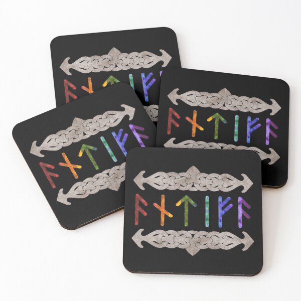 Item preview, Antifa Runes - Rainbow Bridge designed and sold by TigerTorreArt.