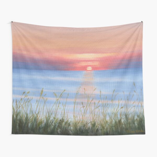 Sunset on Lake Ontario Tapestry