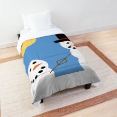 Snowman Family Comforter