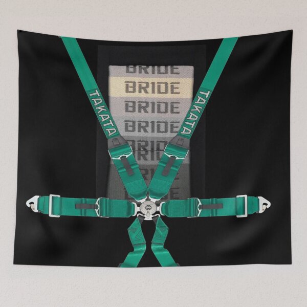 Item preview, Takata Bride Harness - JDM Racing Seatbelt Style designed and sold by Road To Track.
