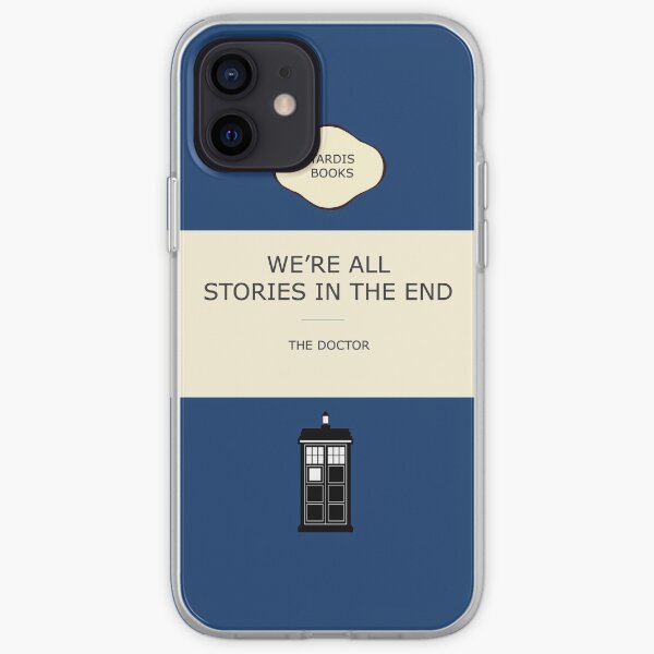 Nous sommes tous des histoires à la fin Coque souple iPhone