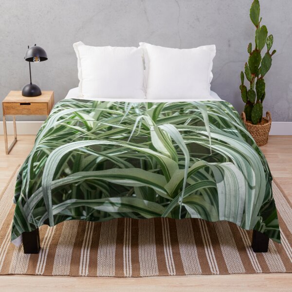 Item preview, Stripy Biophilic Elegance - Sophisticated Grass Ribbons in Mint Greens and Ivory Whites designed and sold by Georgia Mizuleva.
