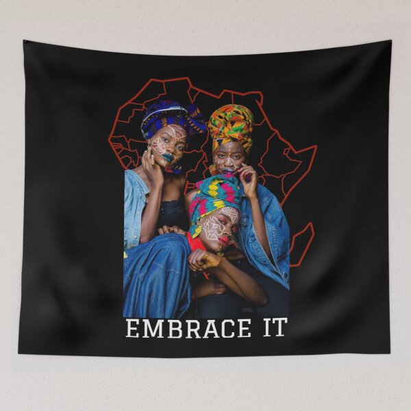 Item preview, Embrace It (red) designed and sold by Hodari-Styles.