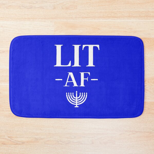 Item preview, Lit AF! (Hanukkah) designed and sold by uselessnyc.