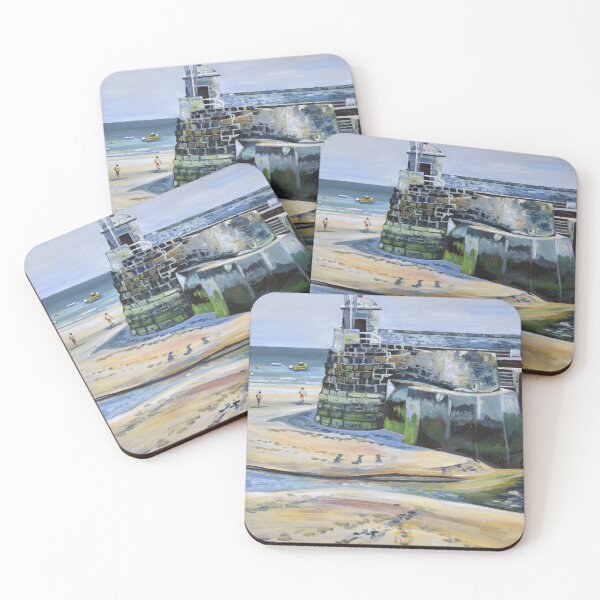 Item preview, Saundersfoot Harbour at Low Tide designed and sold by Coastal Harbour.