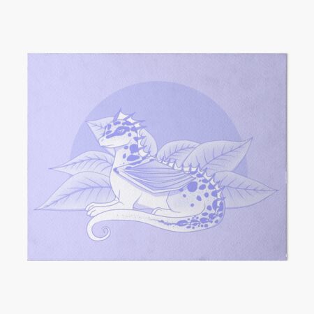 Poisonous Dragon (Purple Palette) Art Board Print