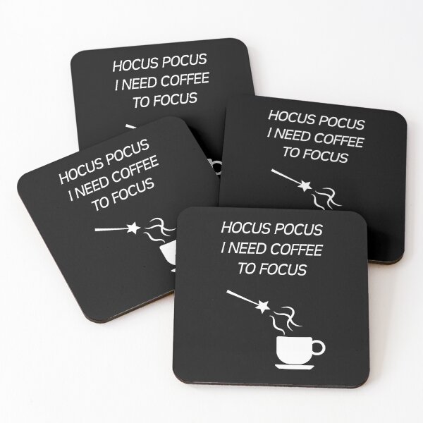 Item preview, HOCUS POCUS I NEED COFFEE TO FOCUS designed and sold by kailukask.