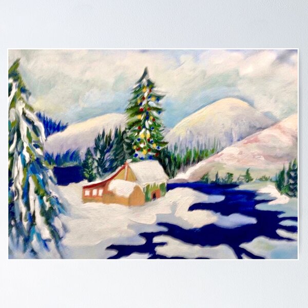 Item preview, Winter at the Chalet  designed and sold by Judydcreates.