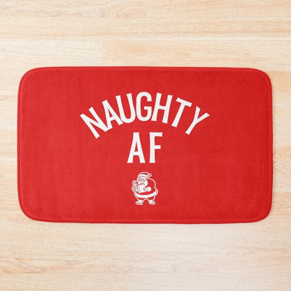 Item preview, Naughty AF (Christmas) designed and sold by uselessnyc.