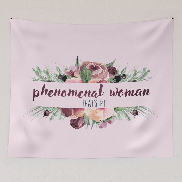Item preview, Phenomenal woman designed and sold by blue-jay-art.