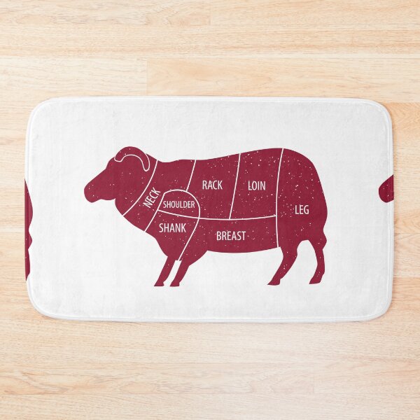 Item preview, BUTCHER SHOP: SHEEP 2 designed and sold by SOLSKETCHES.