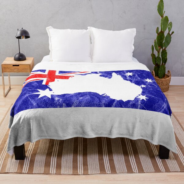 Item preview, Australia Silhouette Flag designed and sold by crizzinho.