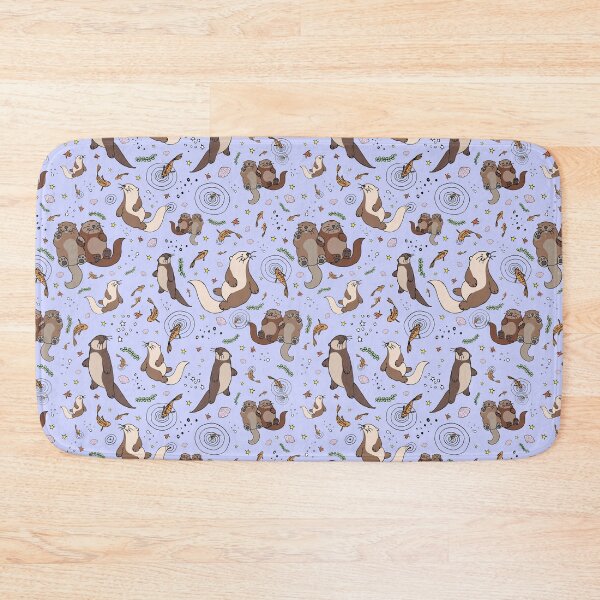 Item preview, Otters in Purple designed and sold by Nemki.